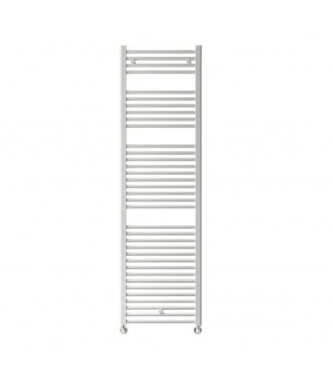 Fácula - Radiador Toallero DE AGUA Ocean Blanco 1703x500mm | (NO Eléctrico) | 3 soportes+purgador | Conexiones 3x1/2"