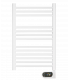 Fácula - Radiateur Serviette Électrique Fluide Blanc WiFi Programmable 400w | Mode Confort | Boost 2h