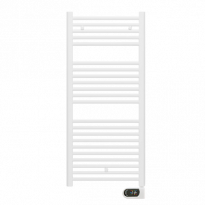 Fácula - Radiador Toallero Eléctrico Fluido Blanco WiFi Programable 700w | Modo Confort | Boost 2h | Bloqueo de teclado