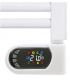 Fácula - Radiador Toallero Eléctrico Fluido Blanco WiFi Programable 700w | Modo Confort | Boost 2h | Bloqueo de teclado