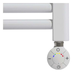 Fácula - Control Digital Blanco 700w para Toallero Eléctrico | Fácil manejo | Boost 2h | Temporizador 12/24h