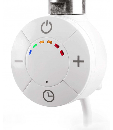 Fácula - Control Digital Blanco 700w para Toallero Eléctrico | Fácil manejo | Boost 2h | Temporizador 12/24h
