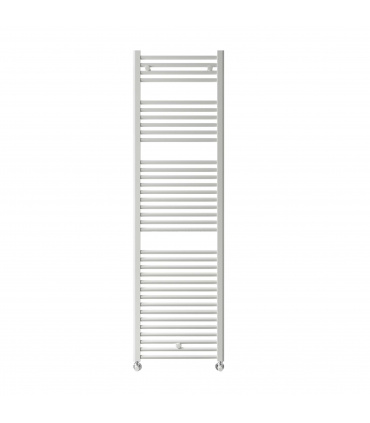 Fácula - Radiador Toalheiro DE ÁGUA Ocean Branco 1703x450mm | (NO Elétrico) | 3 suportes + purgador | Conexões 3x1/2”