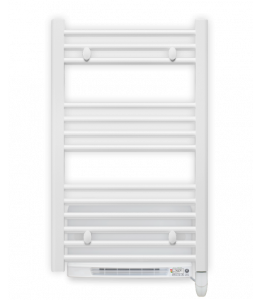 Fácula - Radiador Toallero Eléctrico Fluido Blanco Terma 400w + Blower 1000w