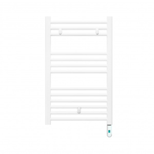 Fácula - Radiador Toallero Eléctrico Fluido Blanco Electrónico TB 400w | Fácil Manejo | Función On/Off | Indicador LED