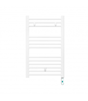 Fácula - Radiador Toallero Eléctrico Fluido Blanco Electrónico TB 400w | Fácil Manejo | Función On/Off | Indicador LED