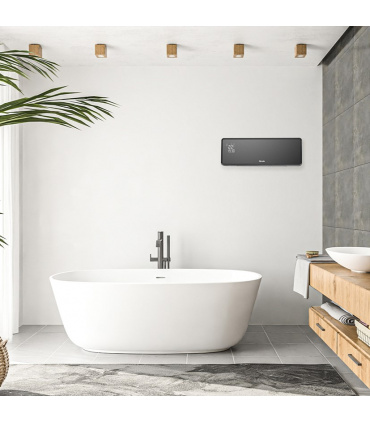 Fácula - Split Cerámico Programable Cóndor 1000/2000w | Calefacción+Ventilación | Temporizador 24h | Bloqueo teclado