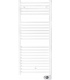 Fácula - Radiateur Serviette Électrique Fluide Blanc Programmable 700w | Boost 2h | Fenêtres ouvertes