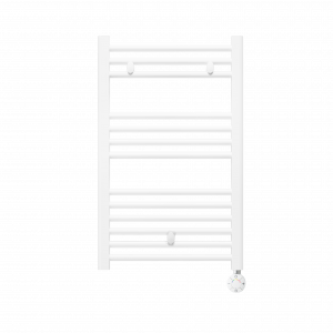 Fácula - Radiador Toallero Eléctrico Fluido Blanco TD 400w | Fácil manejo | Boost 2h | Temporizador 12/24h | LED