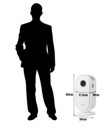 Fácula - Purificateur d'air UVC Ventus + Filtre | Lumière UV + HEPA13 + Charbon Actif + Photocatalyseur + Antibactérien