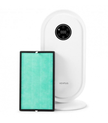 Fácula - Purificador de aire UVC Ventus + Filtro | Luz UV+HEPA13+Carbón Activo+Photocatalyst+Antibacterial