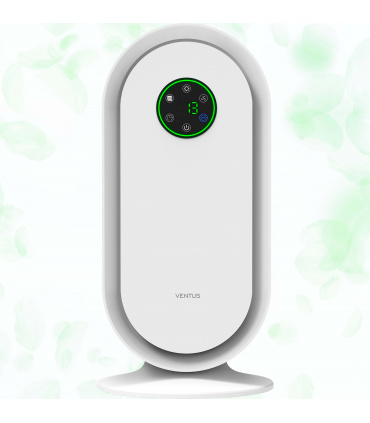 Fácula - Purificador de aire UVC Ventus + Filtro | Luz UV+HEPA13+Carbón Activo+Photocatalyst+Antibacterial