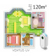 Fácula - Purificateur d'air UVC Ventus + Filtre | Lumière UV + HEPA13 + Charbon Actif + Photocatalyseur + Antibactérien