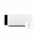 Fácula - Radiateur Soufflant Céramique Programmable Digital Nexeo 1000/2000w | Chauffage + Ventilation | Minuterie 24h
