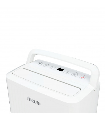 Fácula - Deshumidificador Tritón 12L | Modo Auto | Modo secado de ropa | Modo ventilación | Temporizador 1-24h