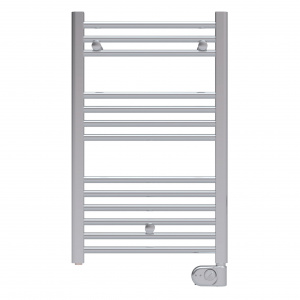 Fácula - Radiador Toallero Eléctrico Fluido Cromado Electrónico T+ 300w | Fácil manejo | Boost 2h | Temporizador 12/24h