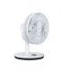 Fácula - Ventilador 2en1 Brisa 3D | Ventilador de Pie y Mesa | 27W | Silencioso | 26 Velocidades | Mando | Oscilación3D