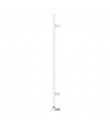 Fácula - Radiador Toallero DE AGUA Gala Blanco 1150x500mm | (NO Eléctrico) | 3 soportes+purgador | Conexiones 3x1/2"