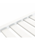 Fácula - Radiateur Chauffant Serviette À EAU Gala Blanc 1150x500mm | 3 supports + purgeur | Connexions 3x1/2"