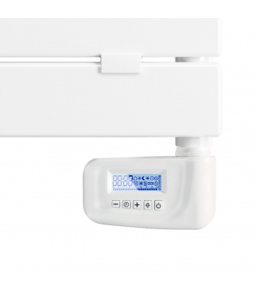Radiador Toallero Eléctrico Fluido Decorativo Blanco Programable 400w