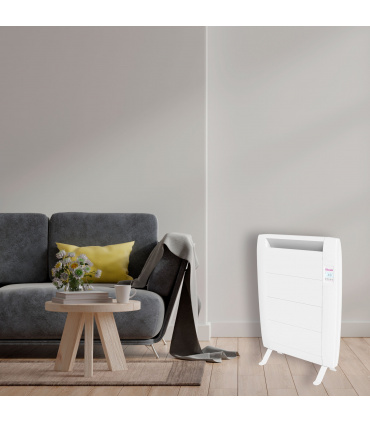 Fácula - Emisor Seco Slim Serie LH  600w | Programación diaria/semanal | Función ventanas abiertas | Baby care | Bases