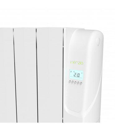 InerZia - Emisor Fluido Niza WiFi 750w | Programación diaria/sem | Ventanas abiertas | Compatible con APP iHeatControl