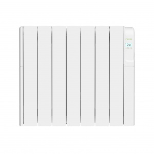 InerZia - Emisor Fluido Niza WiFi 1200w | Programación diaria/sem | Ventanas abiertas | Compatible con APP iHeatControl