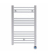 Fácula - Radiador Toallero Eléctrico Fluido Cromado Programable TR 300w | Boost 2h | Ventanas abiertas