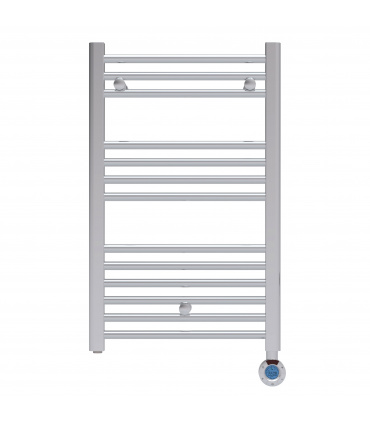 Fácula - Radiador Toallero Eléctrico Fluido Cromado Programable TR 300w | Boost 2h | Ventanas abiertas