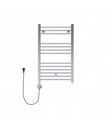 Fácula - Radiador Toallero Eléctrico Fluido Cromado Programable TR 300w | Boost 2h | Ventanas abiertas