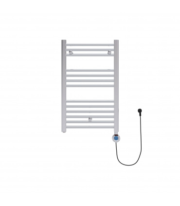 Fácula - Radiador Toallero Eléctrico Fluido Cromado Programable TR 300w | Boost 2h | Ventanas abiertas