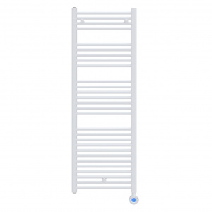 Fácula - Radiador Toallero Eléctrico Fluido Blanco Programable 850w | Boost 2h | Ventanas abiertas | Bloqueo de teclado