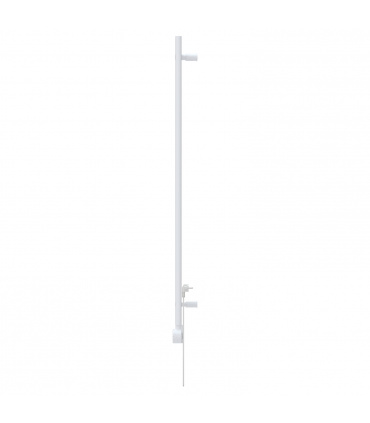 Fácula - Radiador Toallero Eléctrico Fluido Blanco Programable 850w | Boost 2h | Ventanas abiertas | Bloqueo de teclado