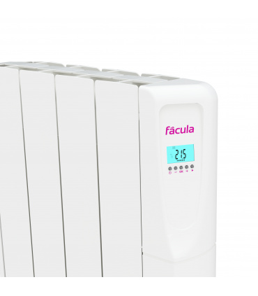 Fácula - Emisor Fluido Z 750w | Programación diaria/sem | Ventanas abiertas | Fácil manejo | Bloqueo de teclado