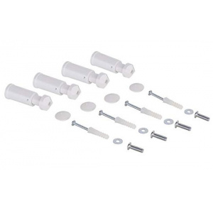 Fácula - Kit soporte Toallero Blanco