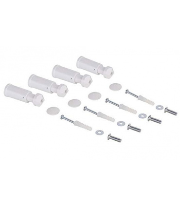 Fácula - Kit soporte Toallero Blanco