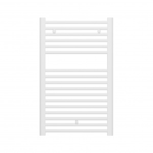 Fácula - Radiateur Porte-serviettes à Eau Ocean Blanc 803x550mm | 3 supports+purgeur | Connexions 3x1/2"