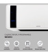 Fácula - Split Cerámico Programable Digital Nexeo 1000/2000w | Función Calefacción y Ventilación | Temporizador 24h