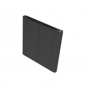 Fácula - Emisor seco ultrafino Grafito 600w | Programación diaria/semanal | Función ventanas abiertas | Baby care