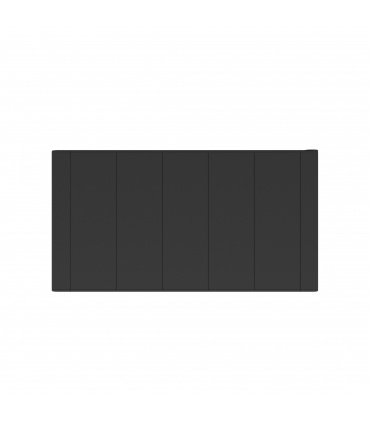 Fácula - Emisor seco ultrafino serie S Grafito 1500w | Programación diaria/sem | Función ventanas abiertas | Baby care