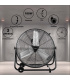 Fácula - Ventilador Industrial de Tambor Vento180w | Aspas de aluminio | Alta Potencia | 3velocidades | Ángulo ajustable