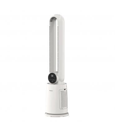 Fácula - Blizzar Ventilador sem pás 30w | Luz LED superior | Temporizador | Função ionizador | Controlo remoto