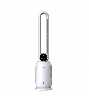 Fácula - Climatizador Evaporativo Blizzar-E 35w | Luz LED | 12velocidades | Temporizador | Ionizador | 2bloques de hielo