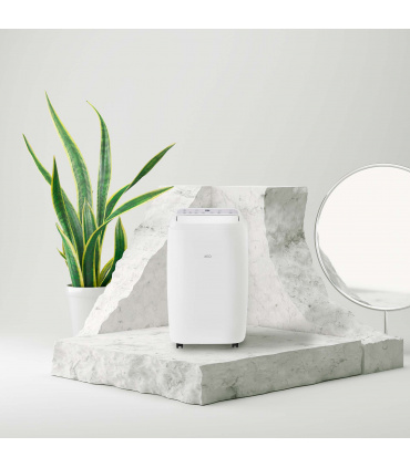 Fácula - Aire acondicionado portátil Xeo 12000BTU | Frío+Calor | Ventilación+deshumidificación | Temporizador | Mando