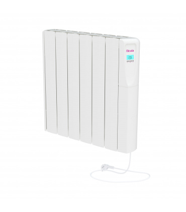 Fácula - Emisor Cerámico Serie Volcano 1000w |Alta inercia térmica | Programación diaria/sem | Función ventanas abiertas