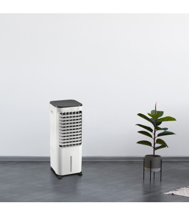 Fácula - Climatiseur évaporatif EOLO 12L | 3en1 : Refroidisseur + Purificateur + Humidificateur | 65W | 4 blocs de glace