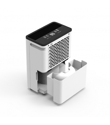 Fácula - Déshumidificateur Bora 12L | Mode Auto | Mode Intelligent | Minuterie 1-24h | Fonction drainage continu