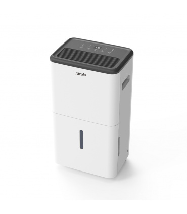 Fácula - Deshumidificador Siroco 30 l/día | Modo Ventilación |  Depósito extraíble 6,5l | Secado de Ropa | Temp 1-24h