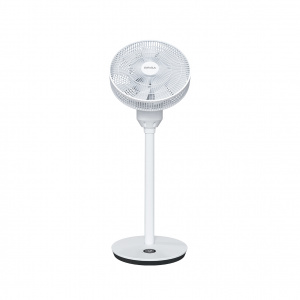 Fácula - Ventilador 2en1 Brisa 3D | De pie y mesa | 27W | Silencioso | 26 Vel. | Mando | Oscilación 3D | Motor DC