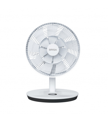 Fácula - Ventilador 2en1 Brisa 3D + Batería | Ventilador de Pie y Mesa | 27W | Silencioso | 26 Velocidades | Mando
